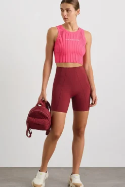 Cropped Knitted Logo Tank 135