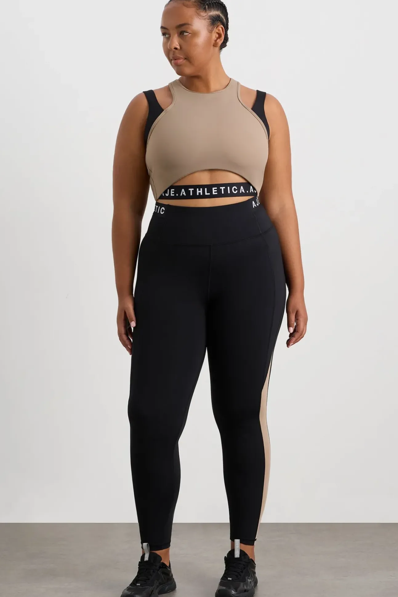 Cropped Layered Sport Tank 159