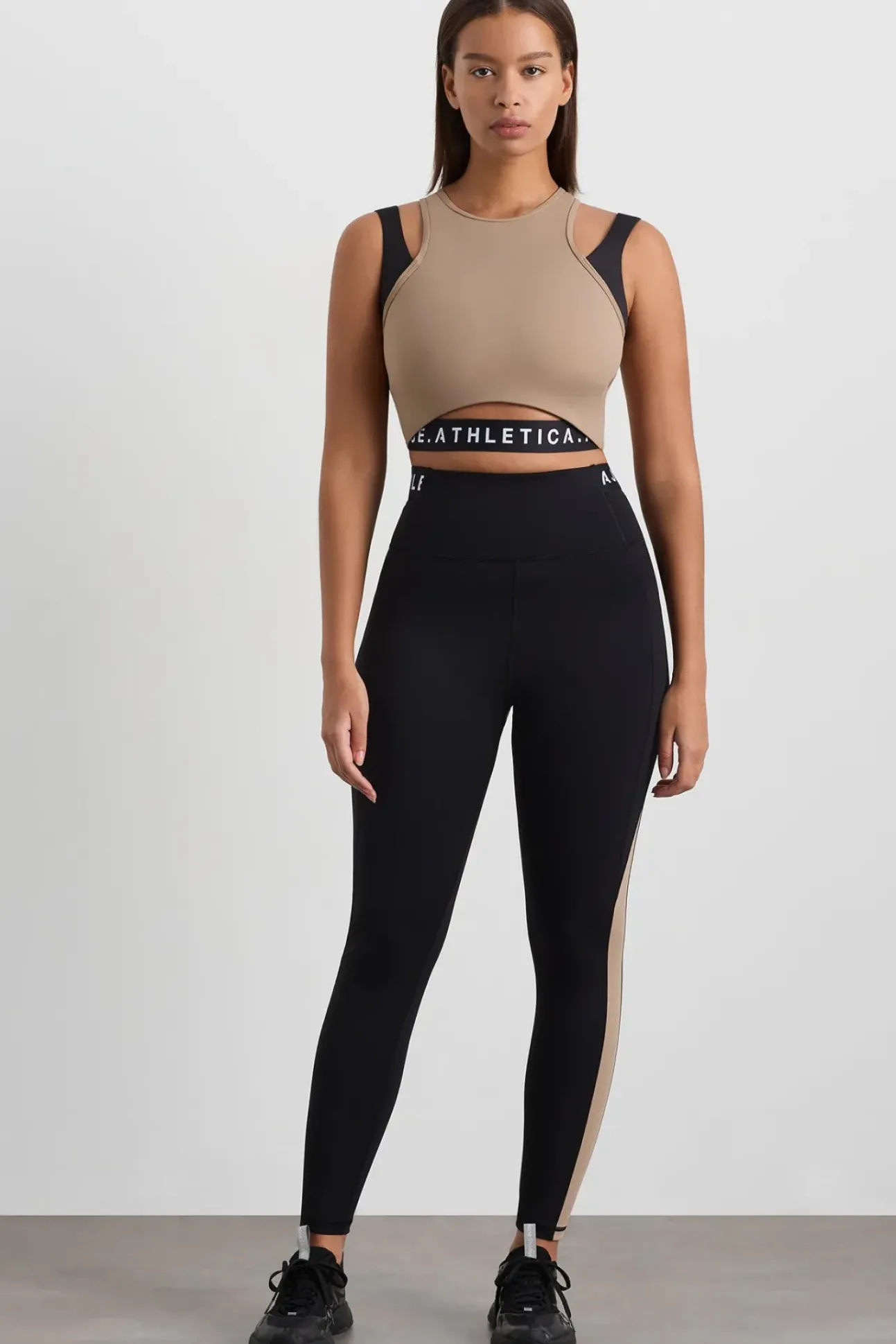 Cropped Layered Sport Tank 159
