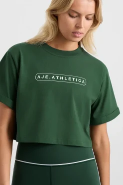 Cropped Logo Tee 105