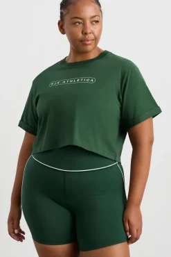 Cropped Logo Tee 105