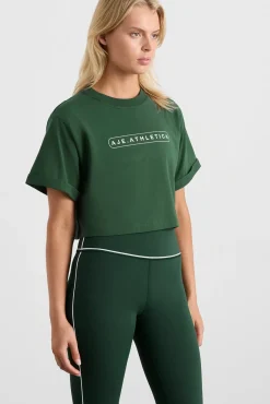 Cropped Logo Tee 105