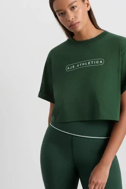 Cropped Logo Tee 105