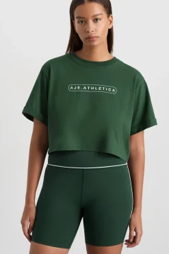 Cropped Logo Tee 105