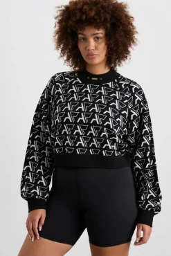 Cropped Monogram Sweater 408