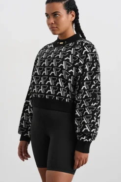 Cropped Monogram Sweater 408