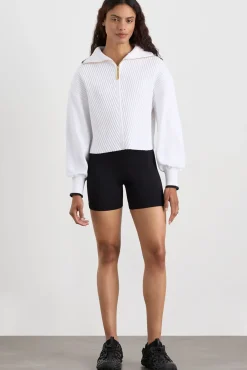 Cropped Ottoman Knit 414