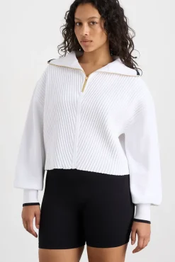Cropped Ottoman Knit 414