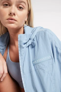 Cropped Signature Badge Logo Spray Jacket 708