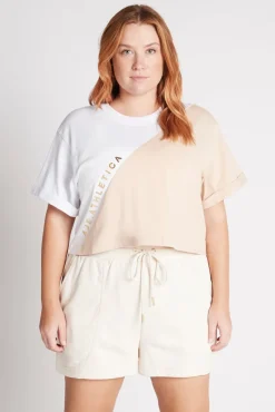 Cropped Signature Logo T-Shirt 105