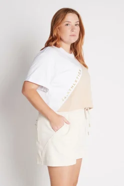 Cropped Signature Logo T-Shirt 105