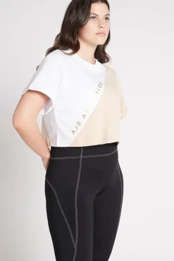 Cropped Signature Logo T-Shirt 105