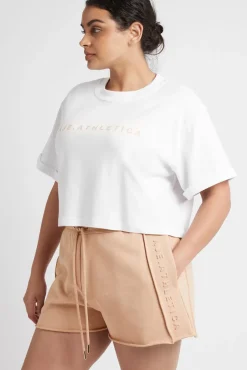 Cropped Signature Logo T-Shirt 104