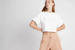 Cropped Signature Logo T-Shirt 104