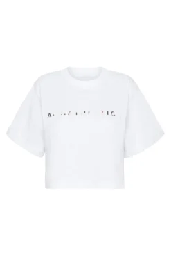 Cropped Signature Logo T-Shirt 105