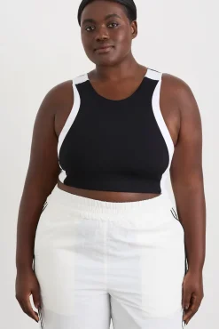 Cross Back Crop Top 311