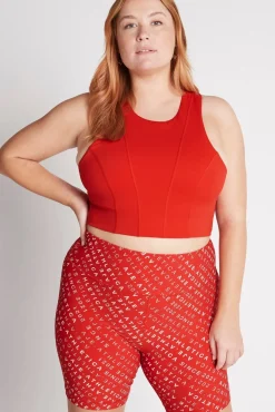 Cross Back Crop Top 316