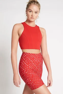 Cross Back Crop Top 316