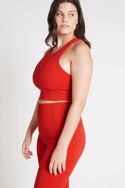 Cross Back Crop Top 316