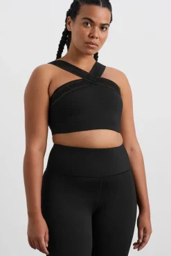 Cross Neck Sports Crop 384