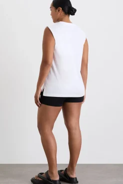 Cursive Logo Longline Tank 101