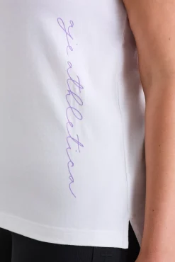 Cursive Logo Longline Tank 101