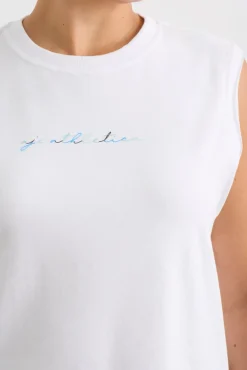 Cursive Logo Tank 101