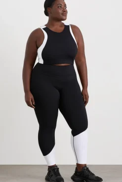 Curved Panel Full Length Legging 226