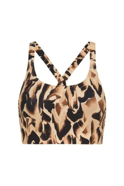 Cut Out Cross Back Sports Bra 314