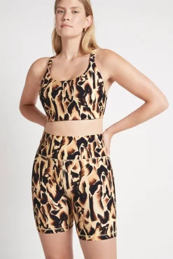 Cut Out Cross Back Sports Bra 314