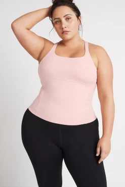 Cut Out Cross Back Tank Top 125