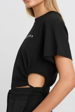 Drawcord Cut Out Crop 161