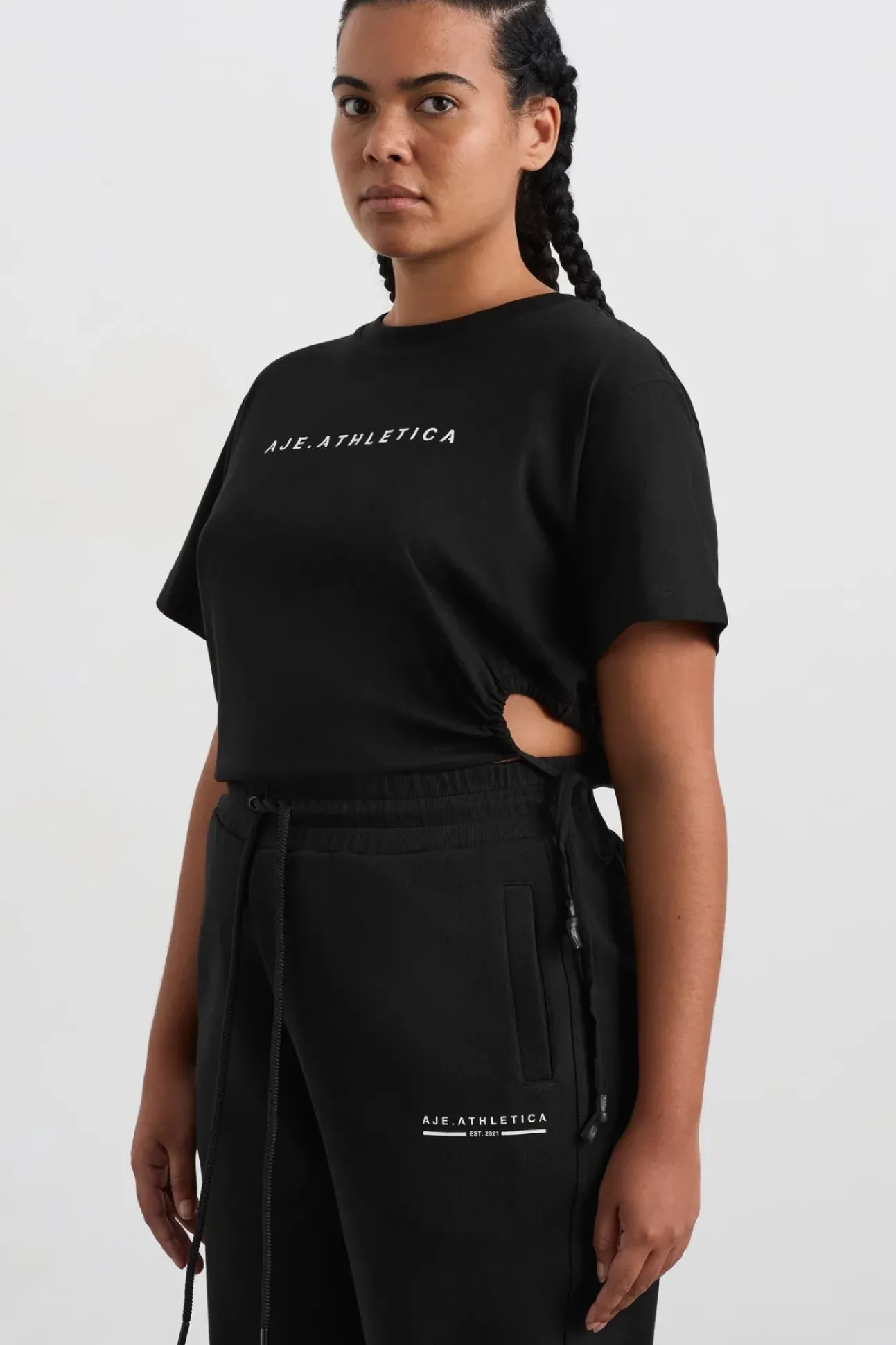 Drawcord Cut Out Crop 161