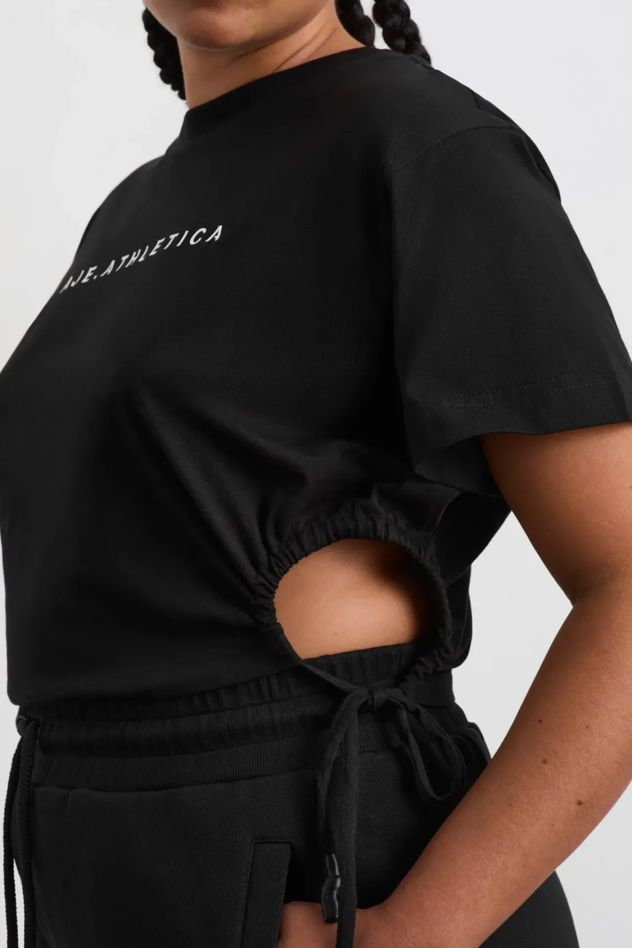 Drawcord Cut Out Crop 161