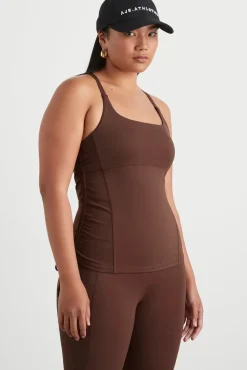 Drawcord Racerback Tank 128