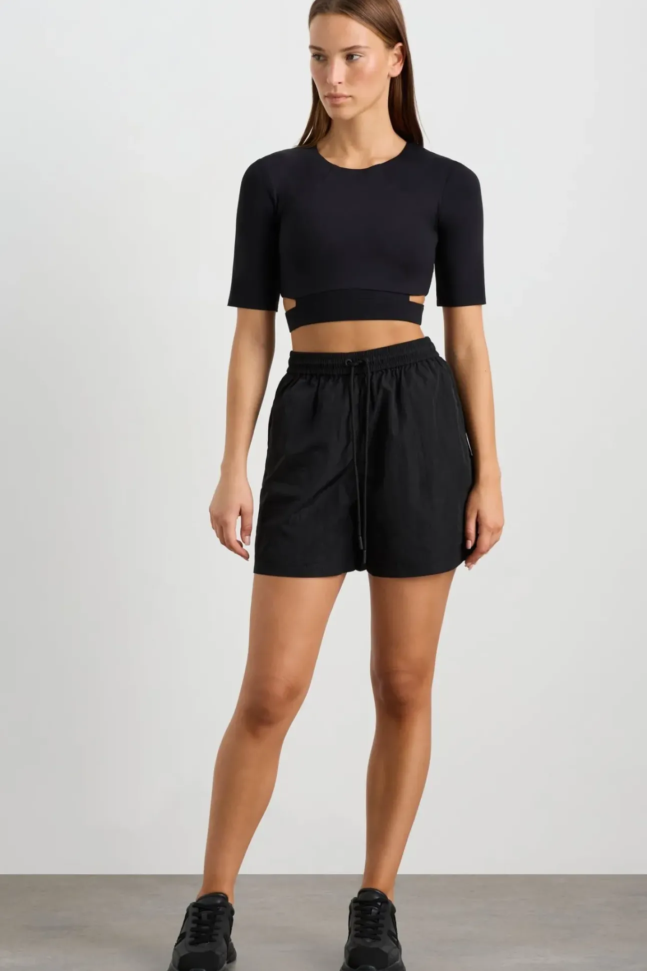 Elasticated Cut Out Tee 195