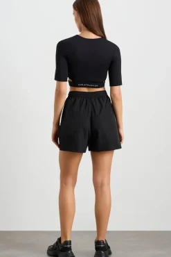 Elasticated Cut Out Tee 195