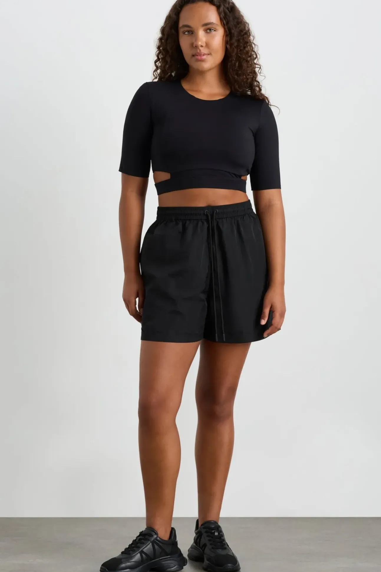 Elasticated Cut Out Tee 195