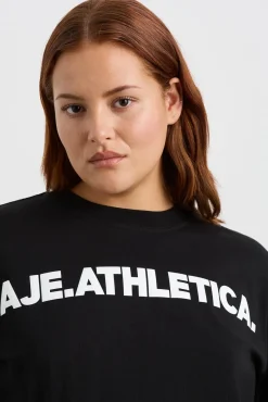 Elasticated Logo Crop Tee 105