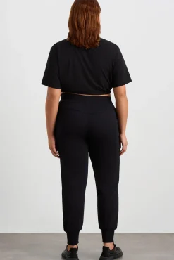 Elasticated Logo Crop Tee 105