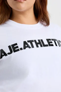 Elasticated Logo Crop Tee 105