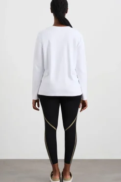 Embossed Logo Long Sleeve T-Shirt 127