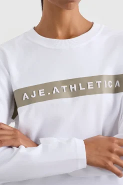 Embossed Logo Long Sleeve T-Shirt 127