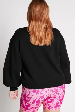 Embossed Signature Logo Crew Jumper 414