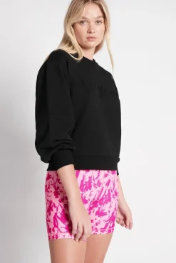 Embossed Signature Logo Crew Jumper 414