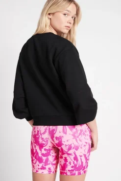 Embossed Signature Logo Crew Jumper 414