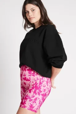 Embossed Signature Logo Crew Jumper 414