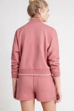 Embossed Signature Logo Funnel Neck Jumper 412