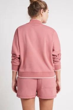 Embossed Signature Logo Funnel Neck Jumper 412