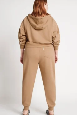 Fleece Contrast Piping Trackpants 504